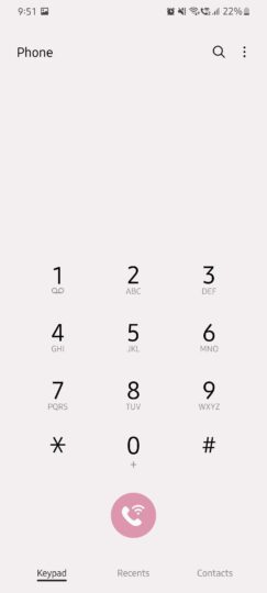 Samsung One UI 4.0 Phone Material UI