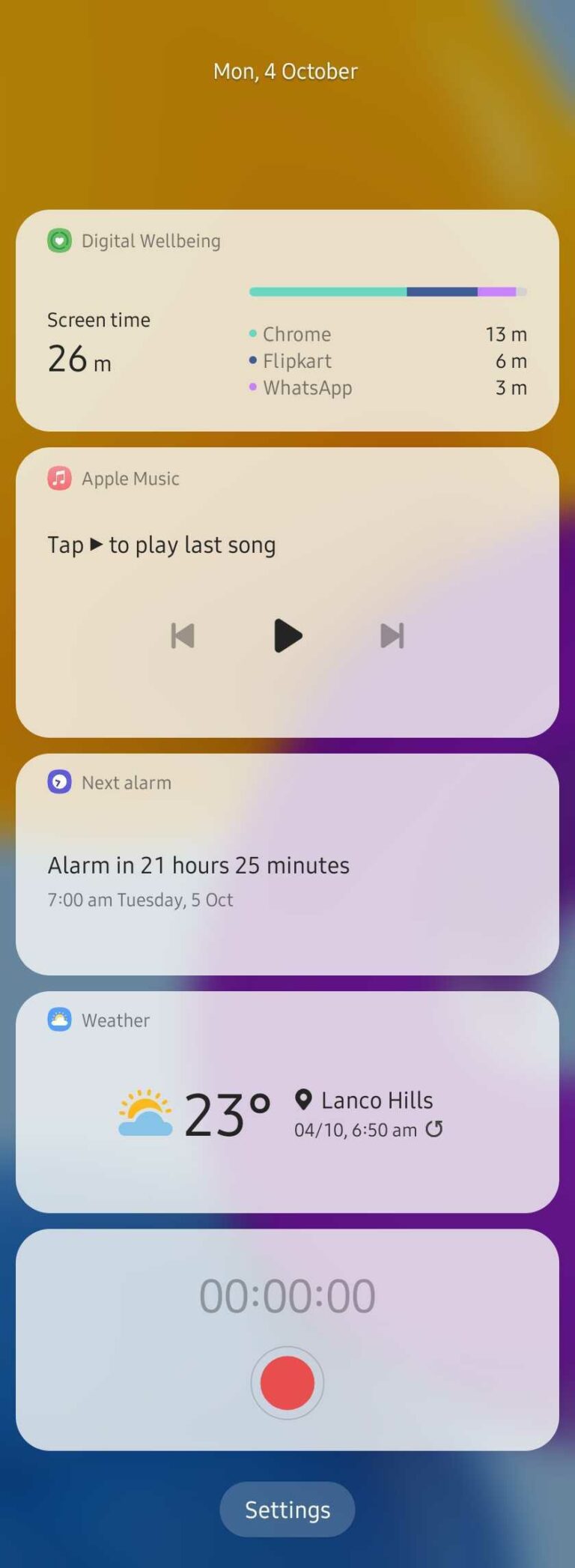 Samsung Voice Recorder update brings lockscreen widget, multicolumn UI