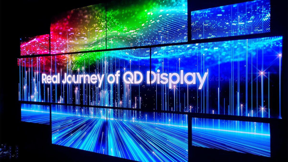 Samsung QD-OLED Display CES 2022