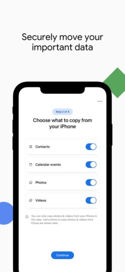 Google Switch To Android iOS App