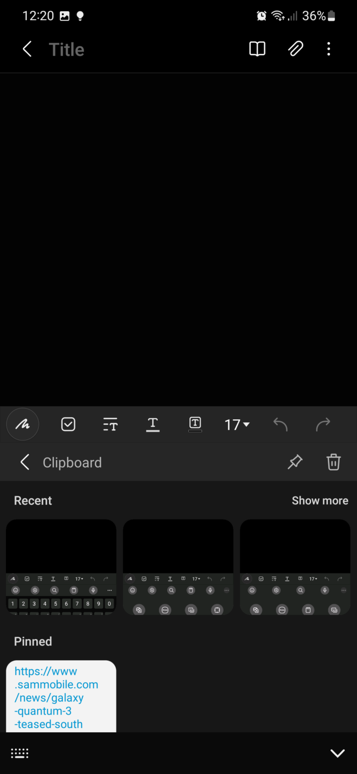 How to enable and use the powerful Clipboard in Samsung Keyboard ...
