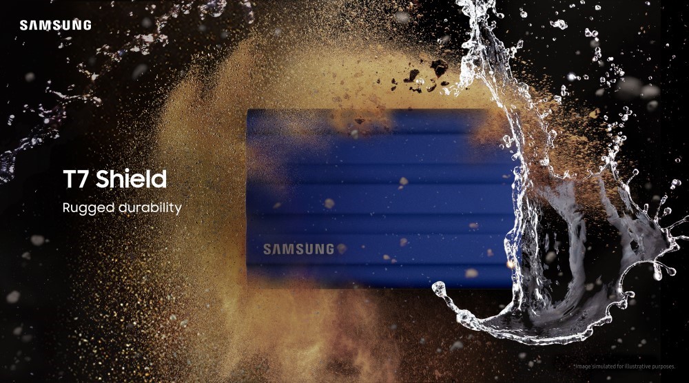 Samsung's new rugged SSD T7 Shield is shock, dust, and water resistant -  SamMobile