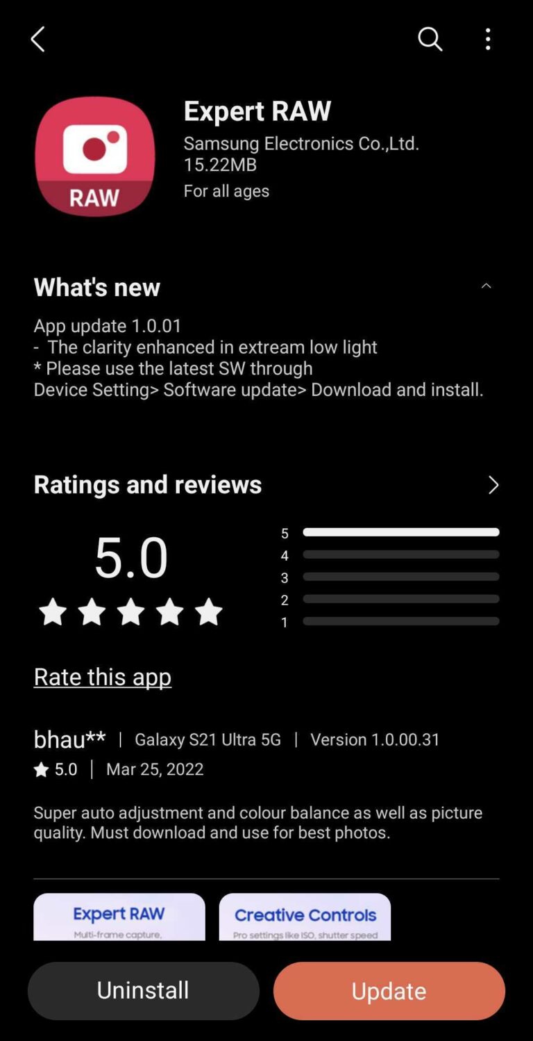 Latest Expert RAW app update improves clarity for low-light photos ...