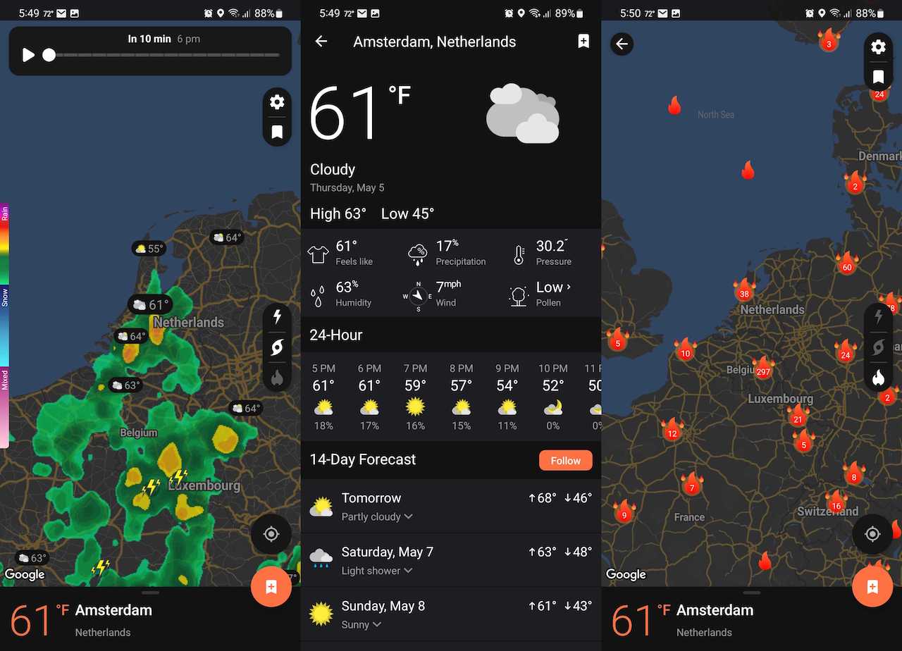Best weather apps in 2022 for your phone - SamMobile