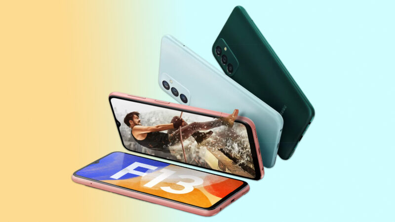 Samsung Galaxy F13 with big screen, 6,000mAh battery launched in India ...