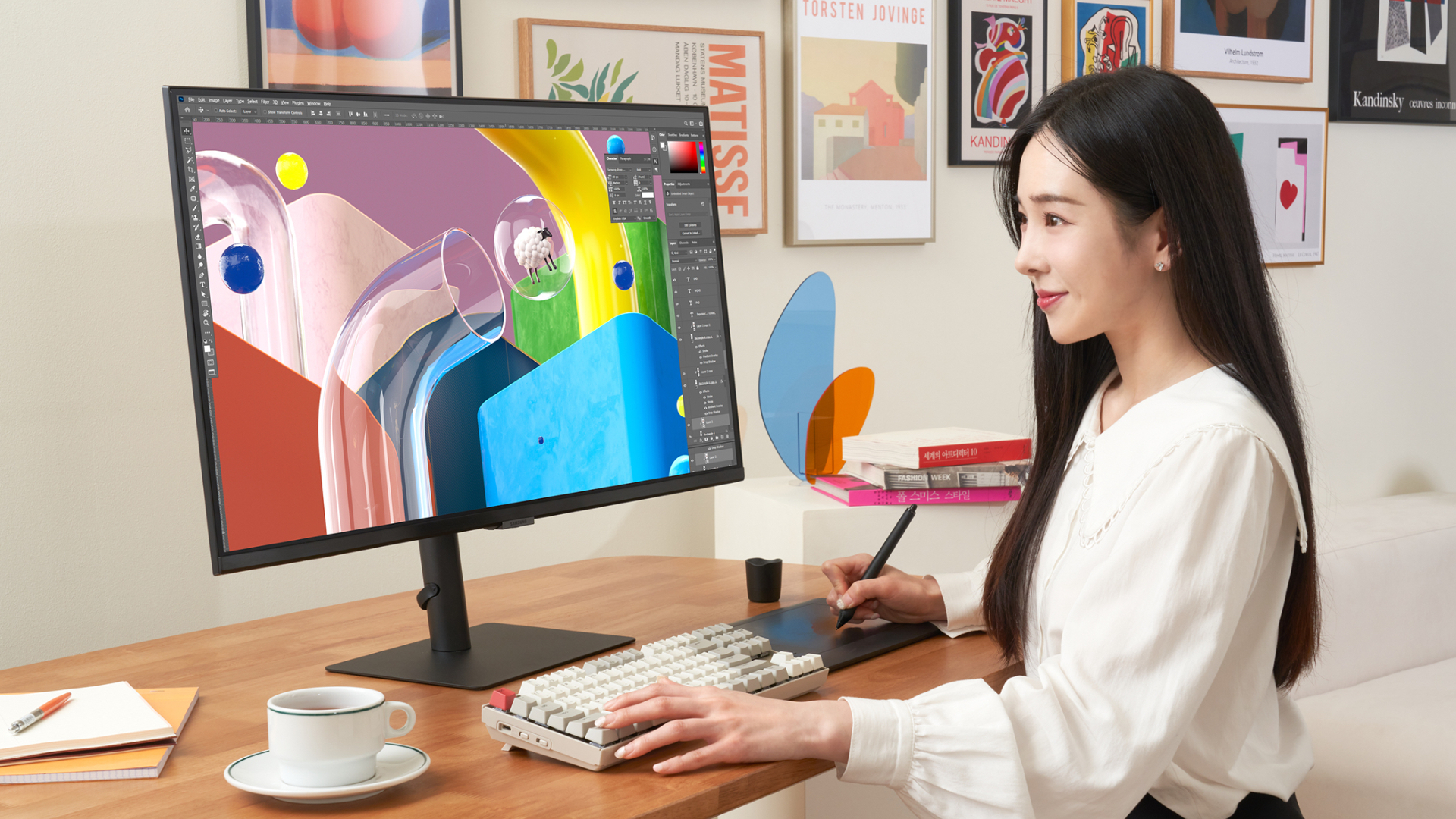 Samsung’s ViewFinity S8 4K monitor is made for content creators, professionals