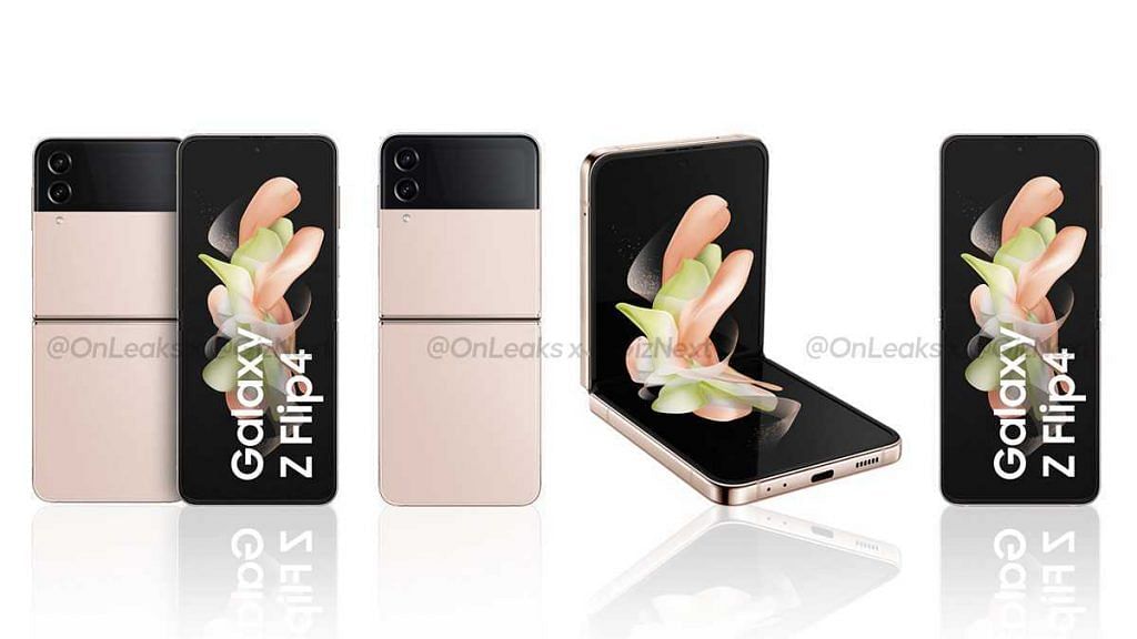 Leaked renders reveal Samsung Galaxy Z Flip 4 color options