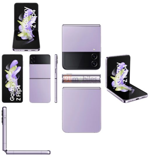 Samsung Galaxy Z Flip 4 Purple