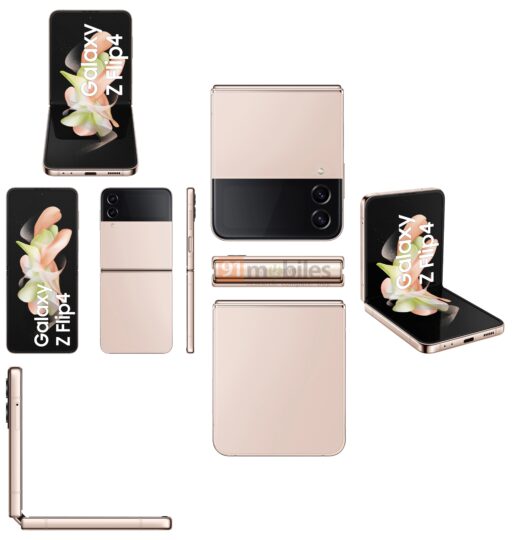 Samsung Galaxy Z Flip 4 Rose Gold