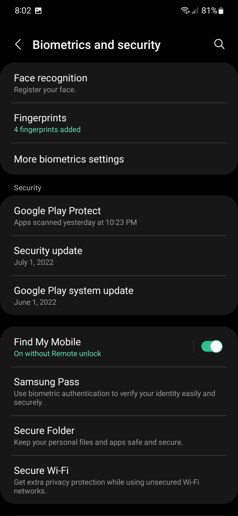 Samsung One UI tip Check the security level of your Galaxy device SamMobile