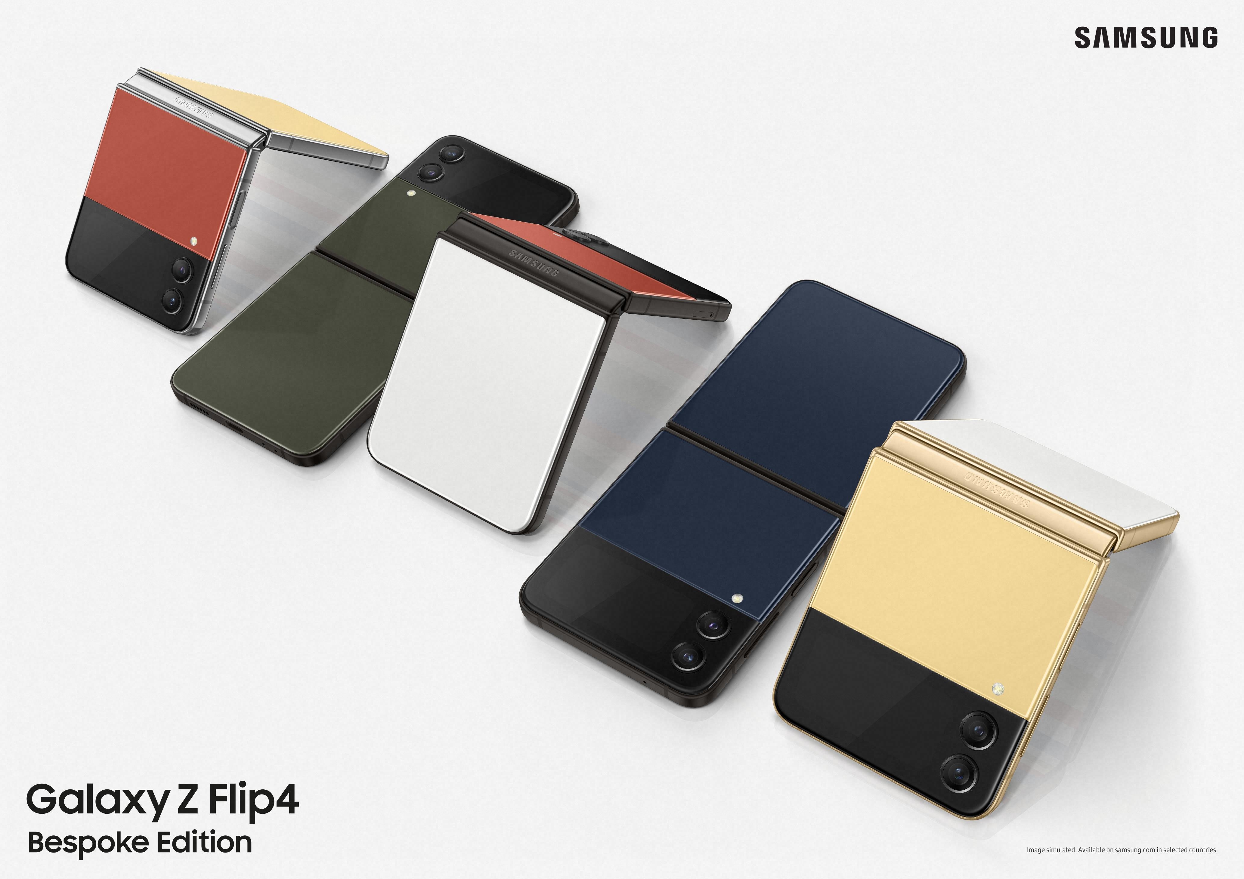 Samsung launches Galaxy Z Flip 4, Z Flip 4 BESPOKE Edition, Z Fold 4 in India