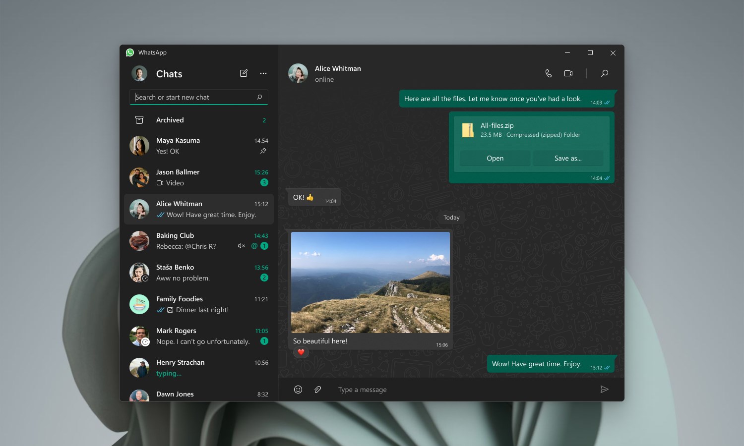 You can now use WhatsApp’s native Windows app on Galaxy Book laptops