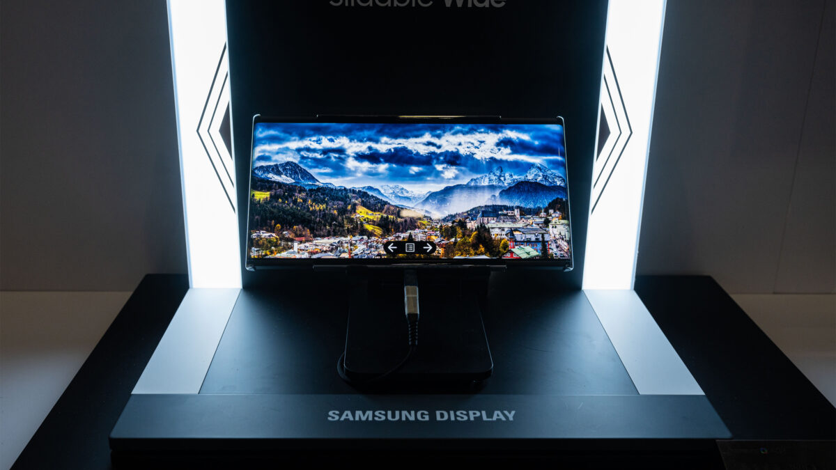 Samsung has trademarked two slidable devices based on foldable displays ...