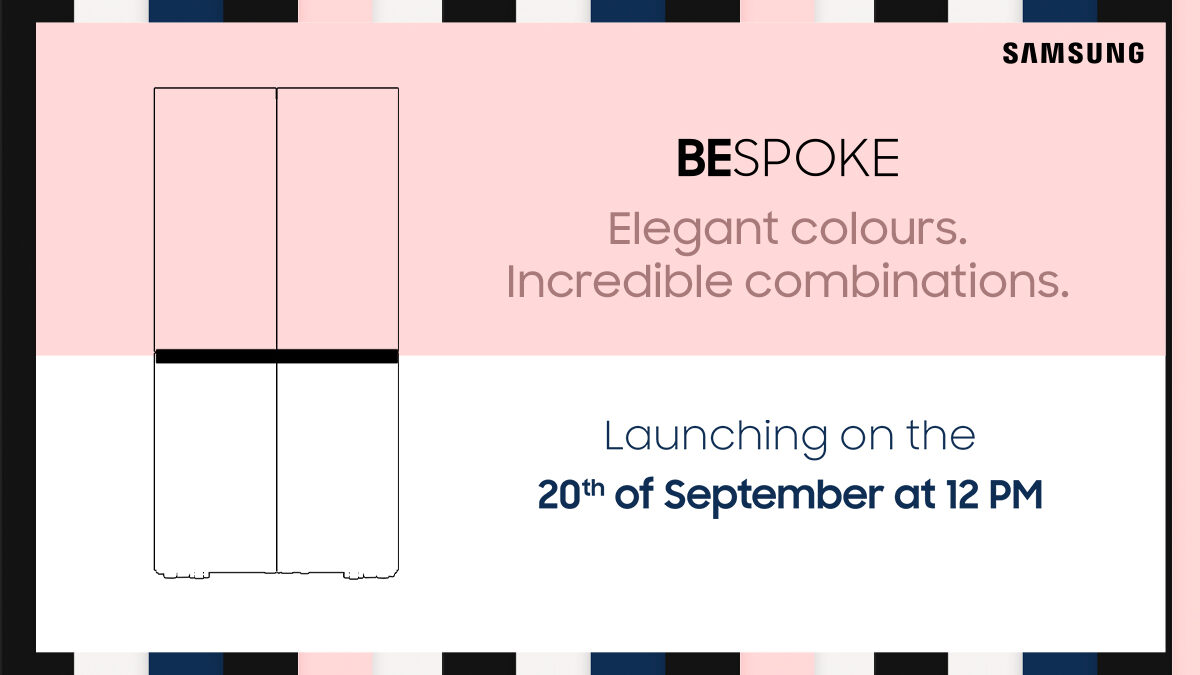 Samsung to launch Bespoke refrigerators in India on Sep 20 SamMobile