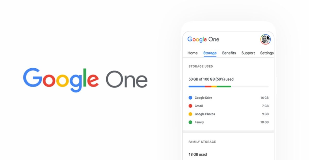 Google One gets updated Android app with a new homescreen design ...
