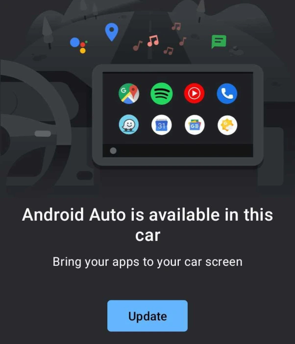 Solicitud de actualización automática de la aplicación de Android
