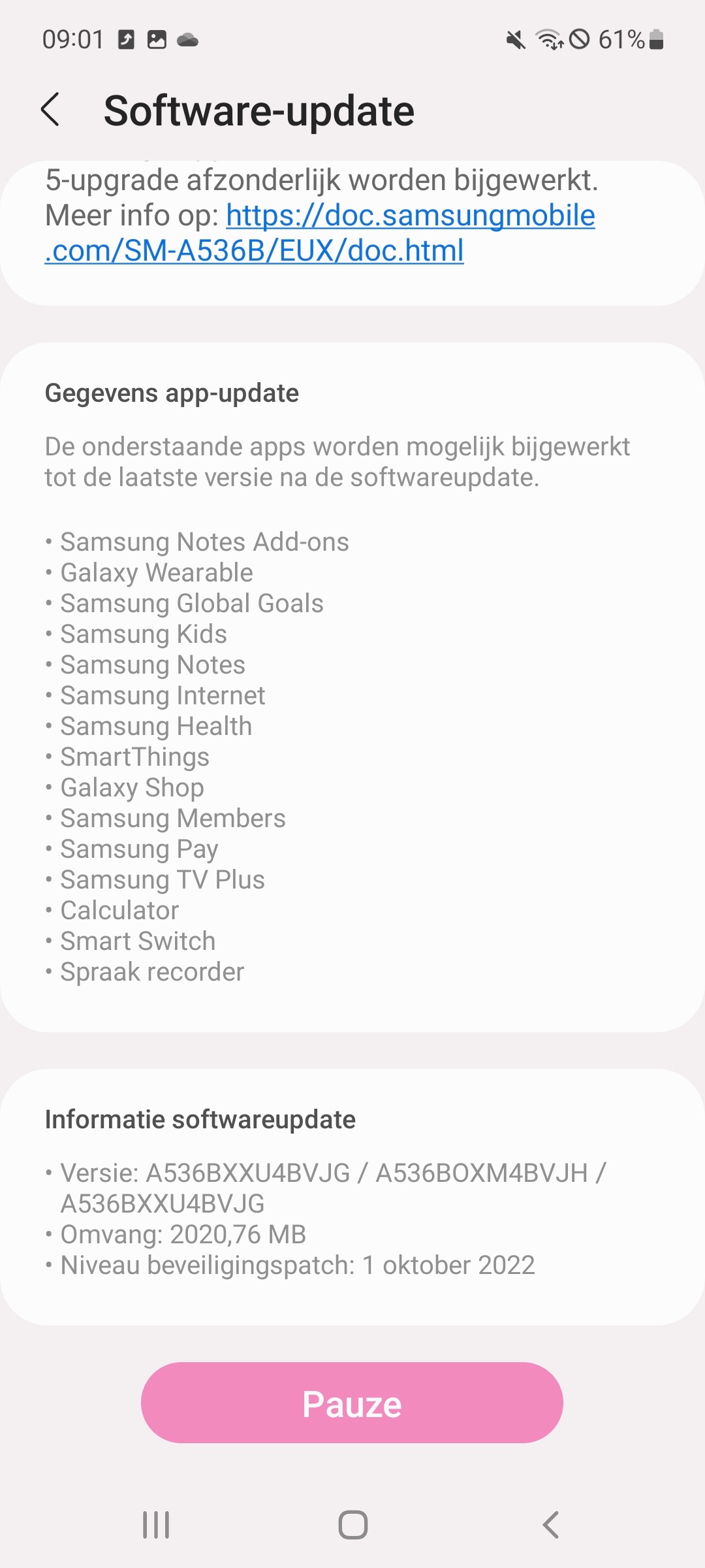 Samsung Galaxy A53 5G Android 13 One UI 5.0 Update