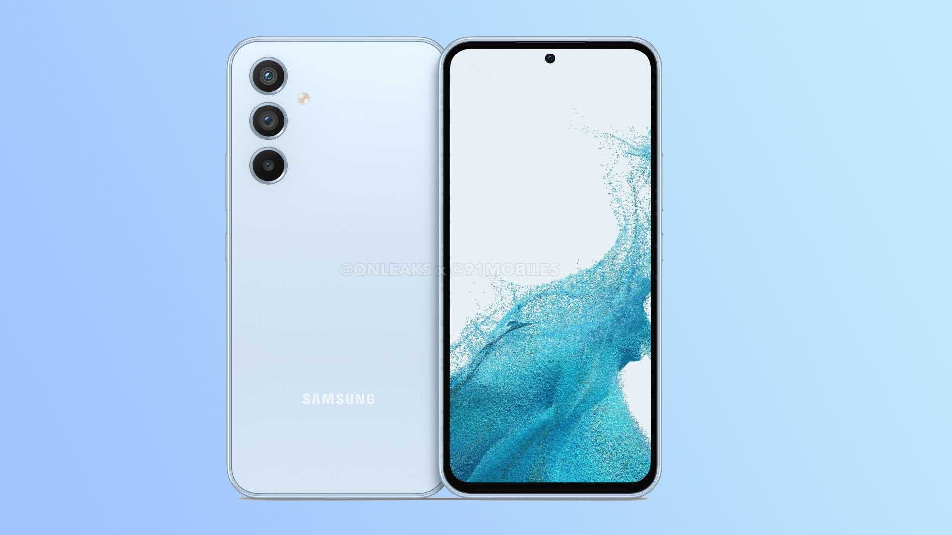 Early Galaxy A54 renders uncover a few leader like plan highlights