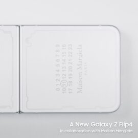 Samsung Galaxy Z Flip 4 Maison Margiela Edition Number Pattern Design