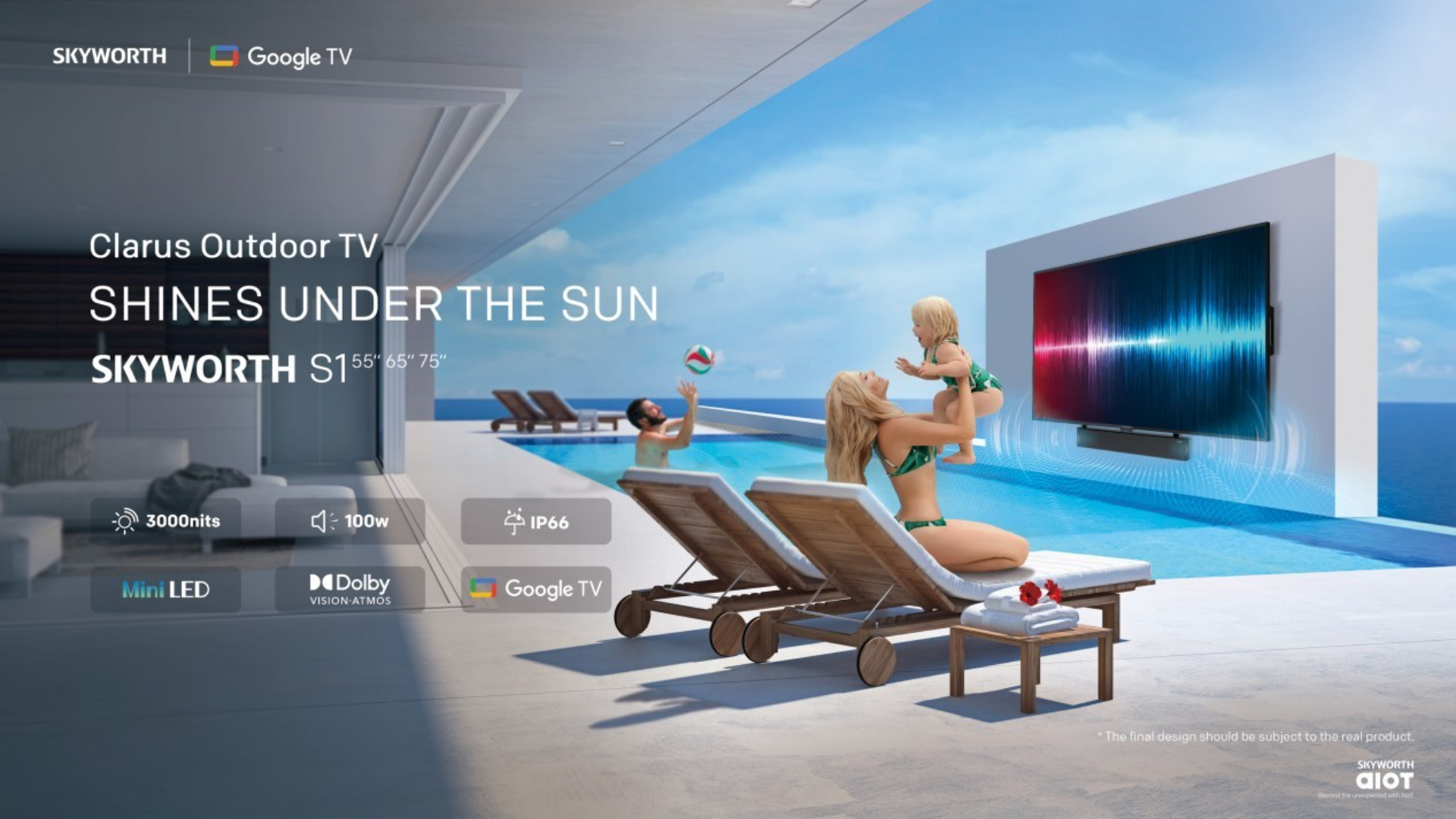 A new TV is here to challenge Samsung’s outdoor TV, The Terrace