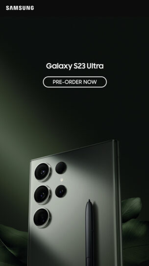 Póster de reserva del Samsung Galaxy S23 Ultra