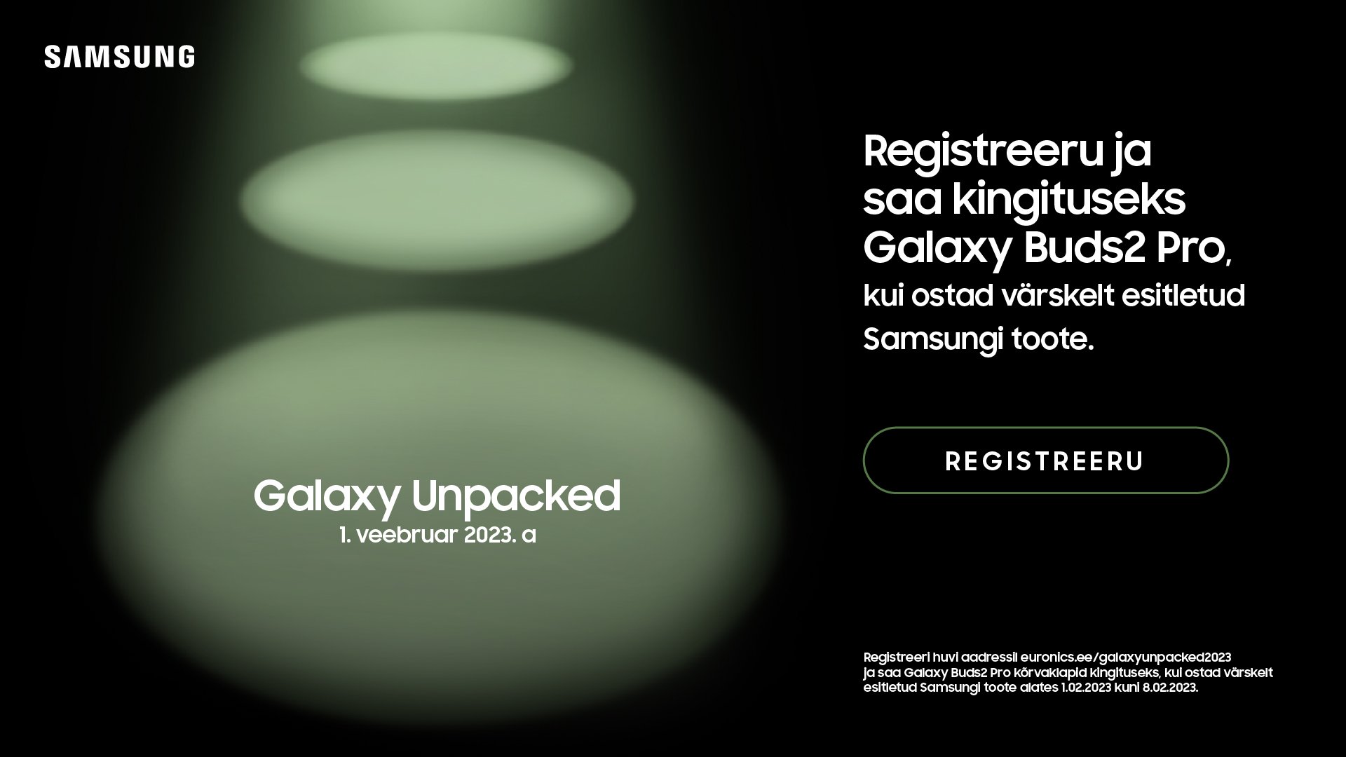 La oferta de Samsung Galaxy S23 Unpacked 2023 es Galaxy Buds 2 Pro