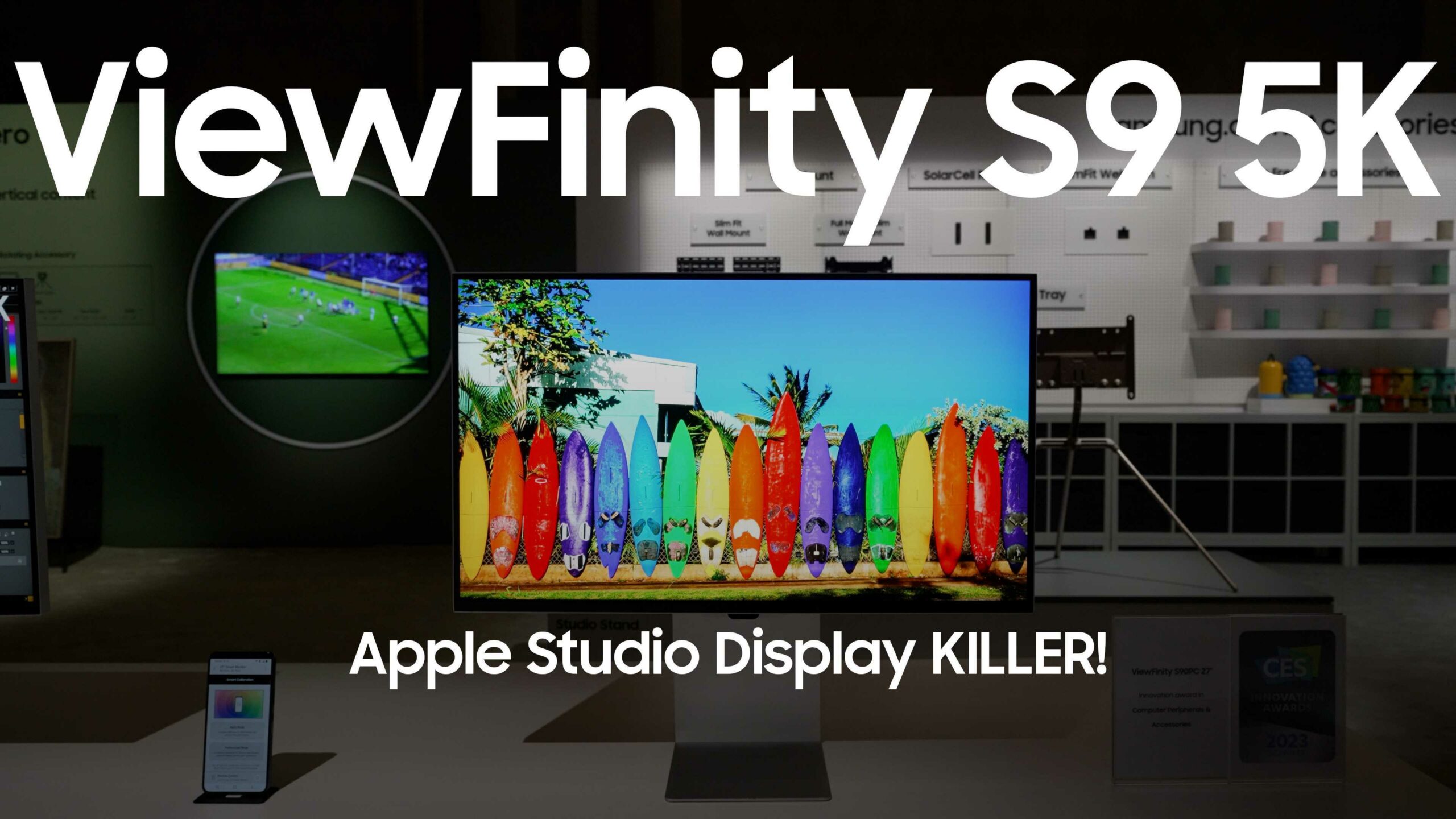 Hands-on with Samsung ViewFinity S9 and S8 monitors at CES 2023 - Vimarsana News