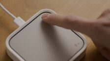 SmartThings Station is a wireless charger with built-in SmartThings Hub