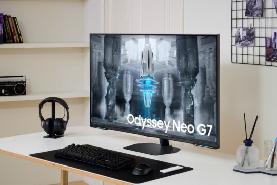Samsung’s 43-inch Odyssey Neo G7 monitor is available in the USA
