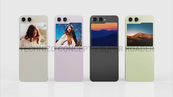 Samsung Galaxy Z Flip 5 Colors Opened