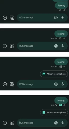 Google Messages Read Receipts Icons New