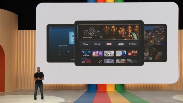 Disney+ Android App Tablet Foldable UI Design