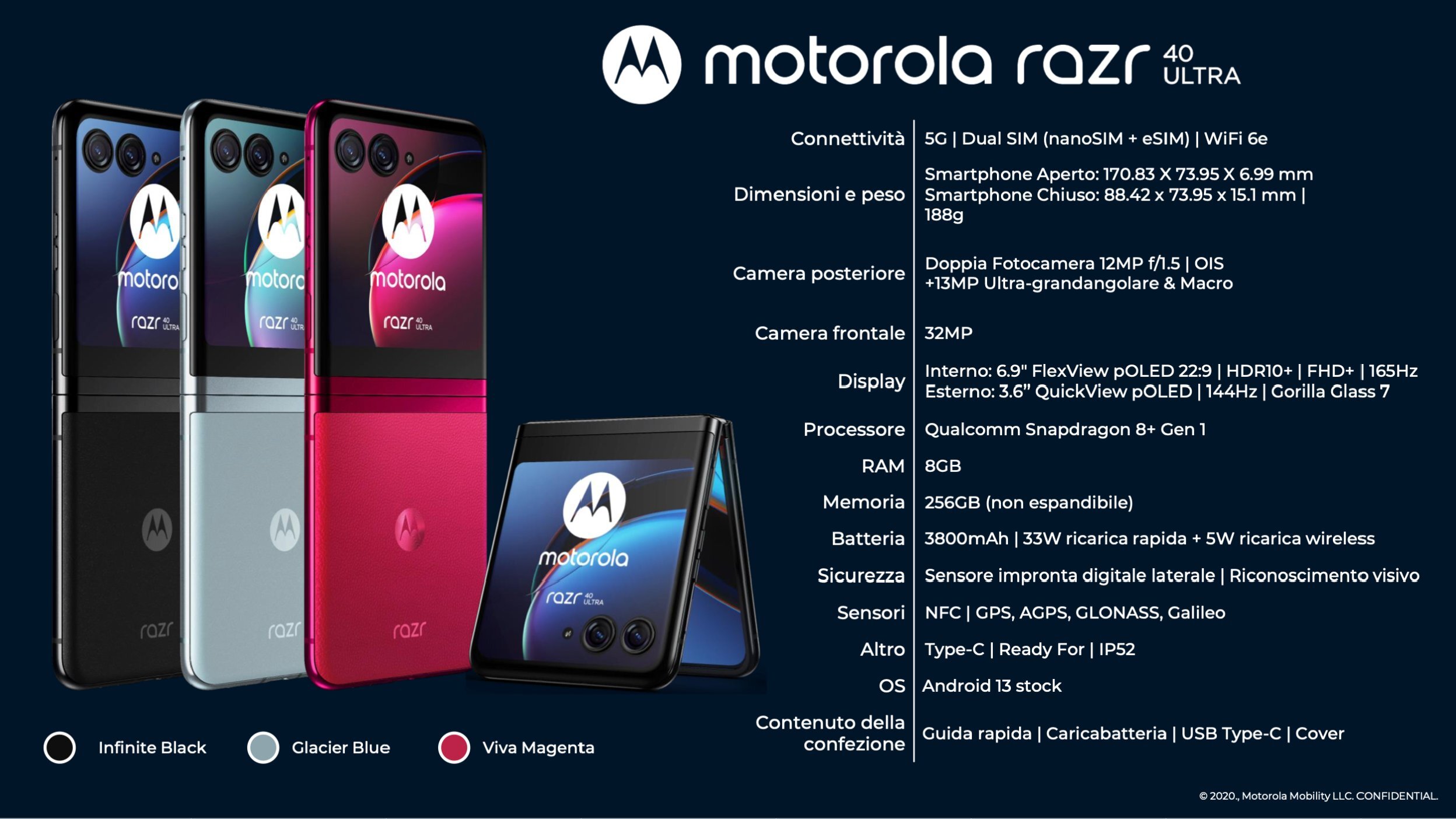 Moto Razr 40 Ultra: Folding smartphone with large external display - Galaxus
