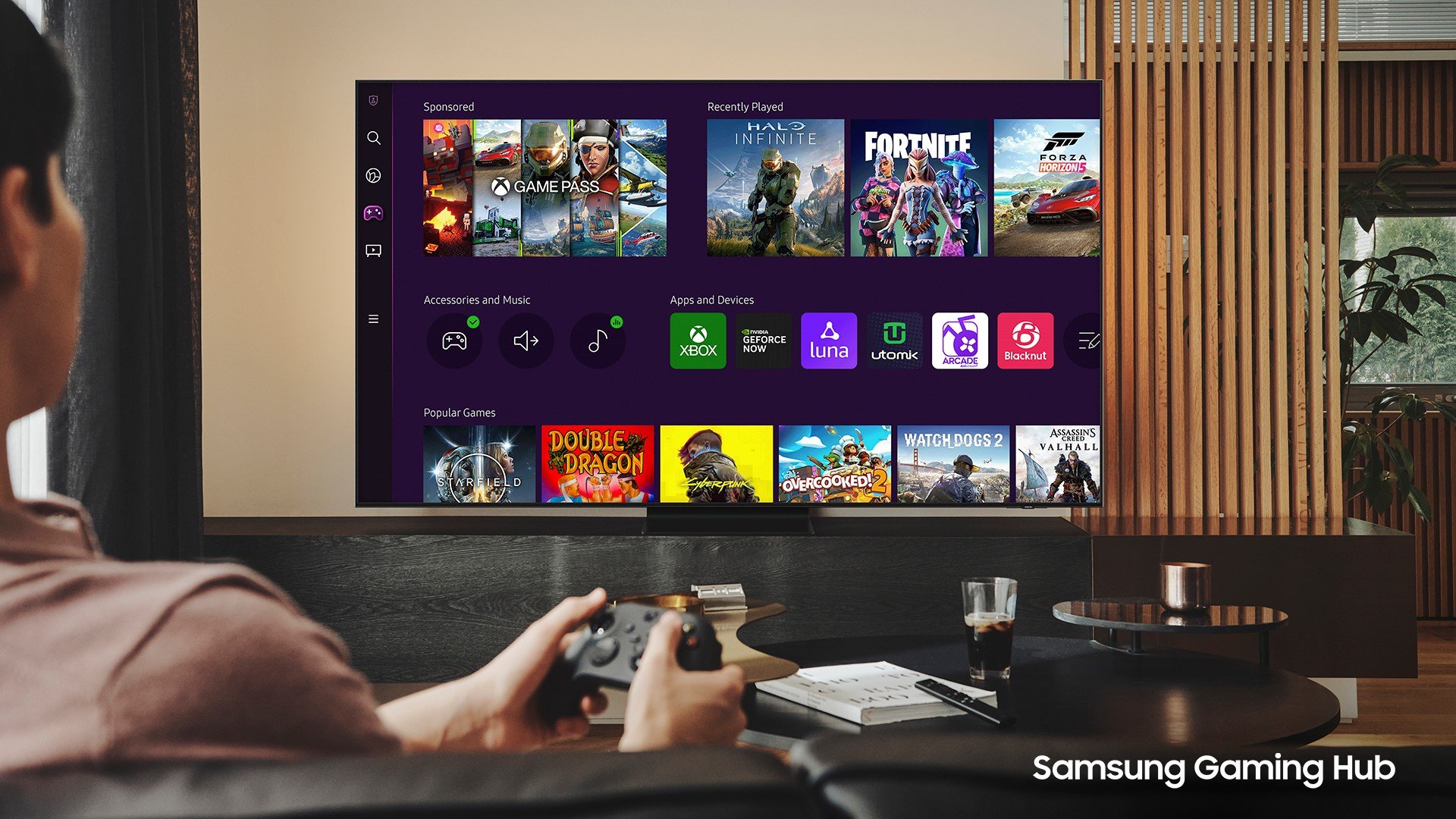 Neo QLED: Stream Xbox games directly on TV, Samsung, Halo Infinite, Sea  of Thieves, video game console