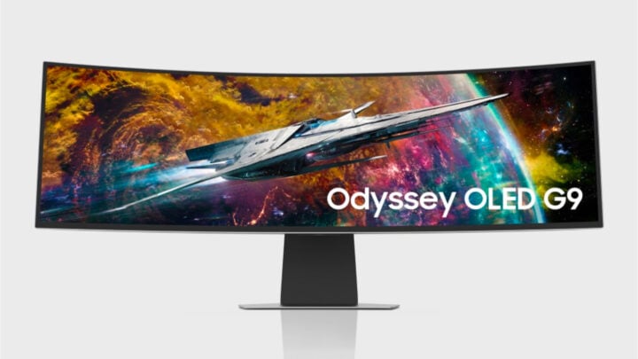 Save money on expensive Samsung Odyssey OLED G9 gaming monitor by reserving one now