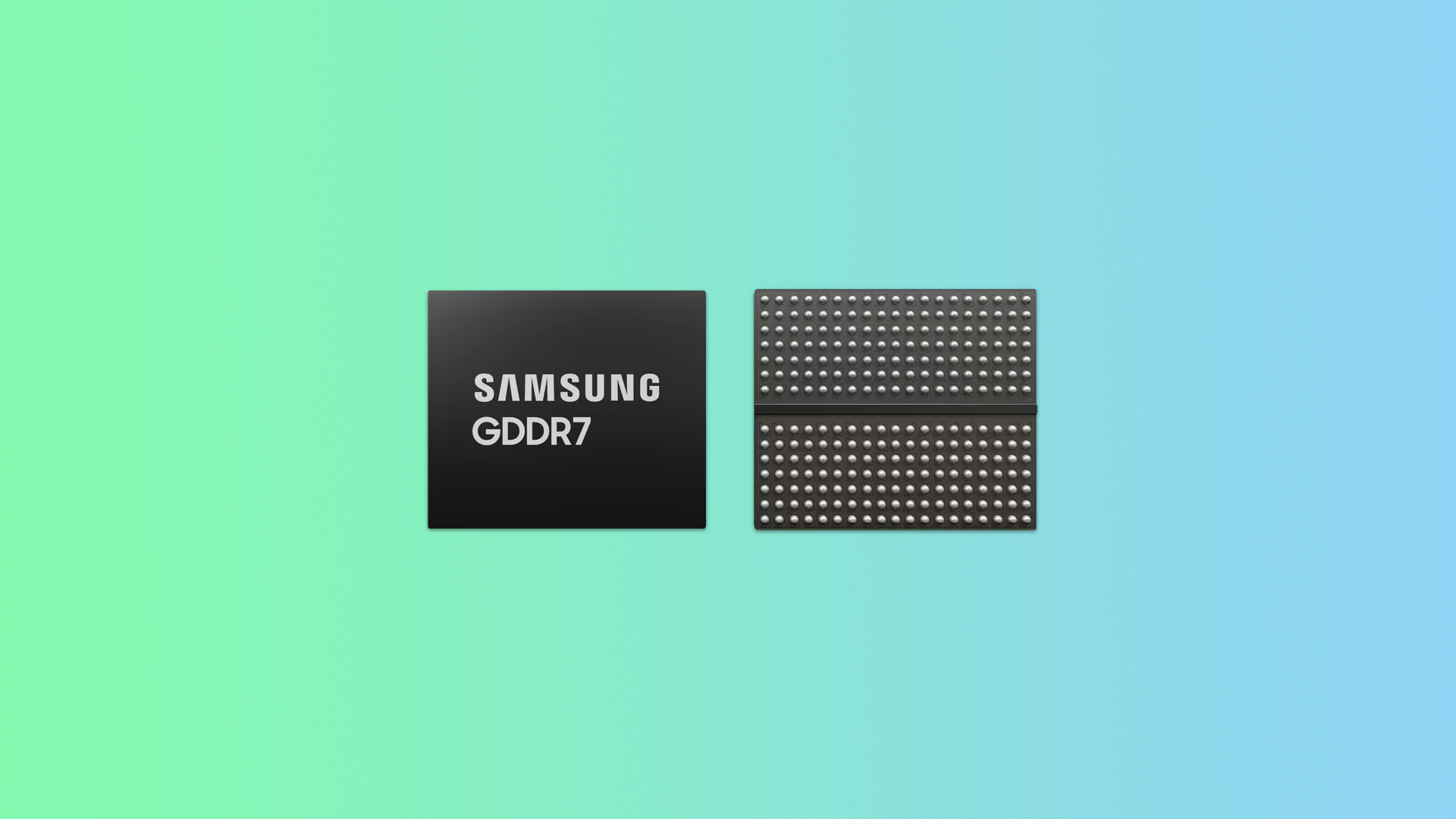 Samsung GDDR7 DRAM Memory Chips