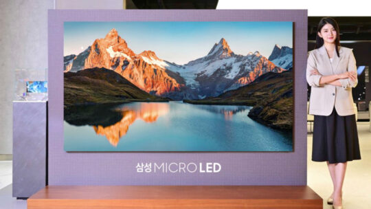 Samsung Micro LED TV 89-Inch South Korea
