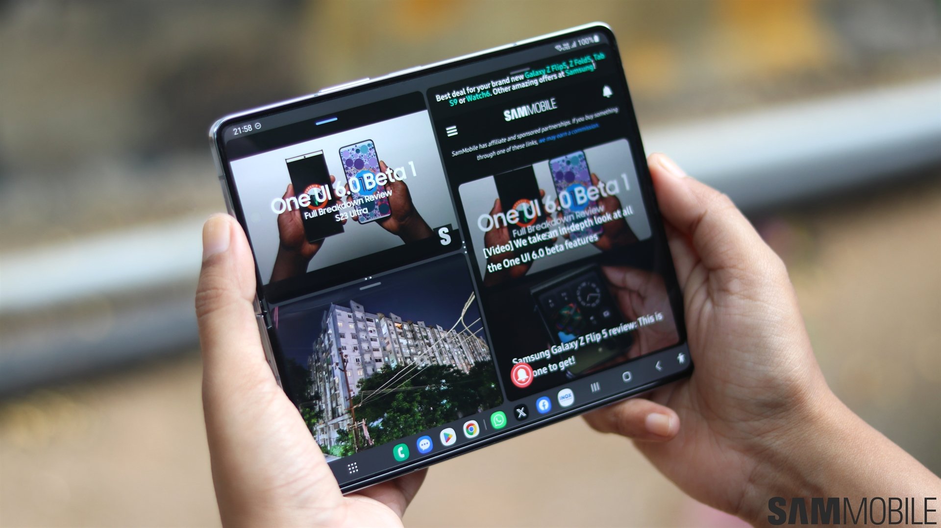BREAKING: Galaxy Z Fold 5 Android 14 update out in the US