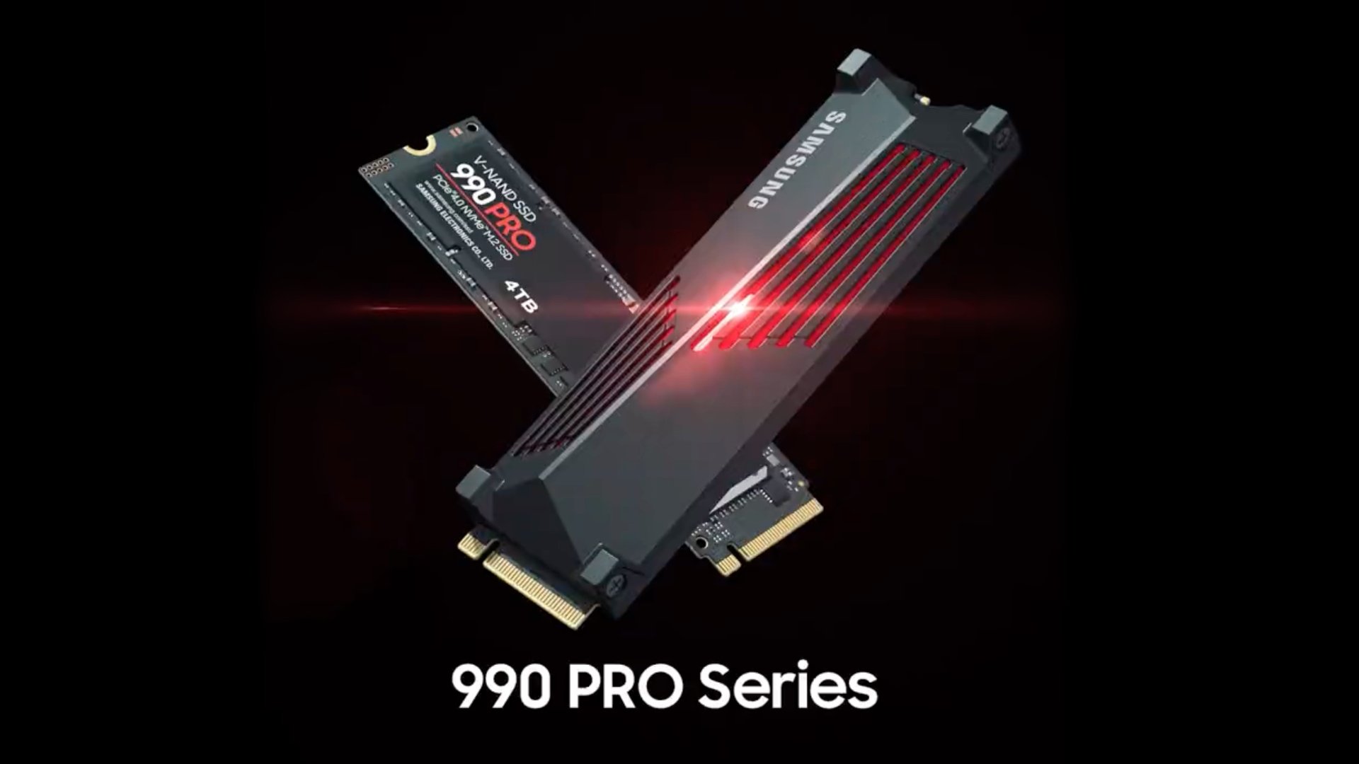 Samsung 990 PRO, PCIe 4.0 m.2 SSD with Heatsink for PS5 & PC, 1TB