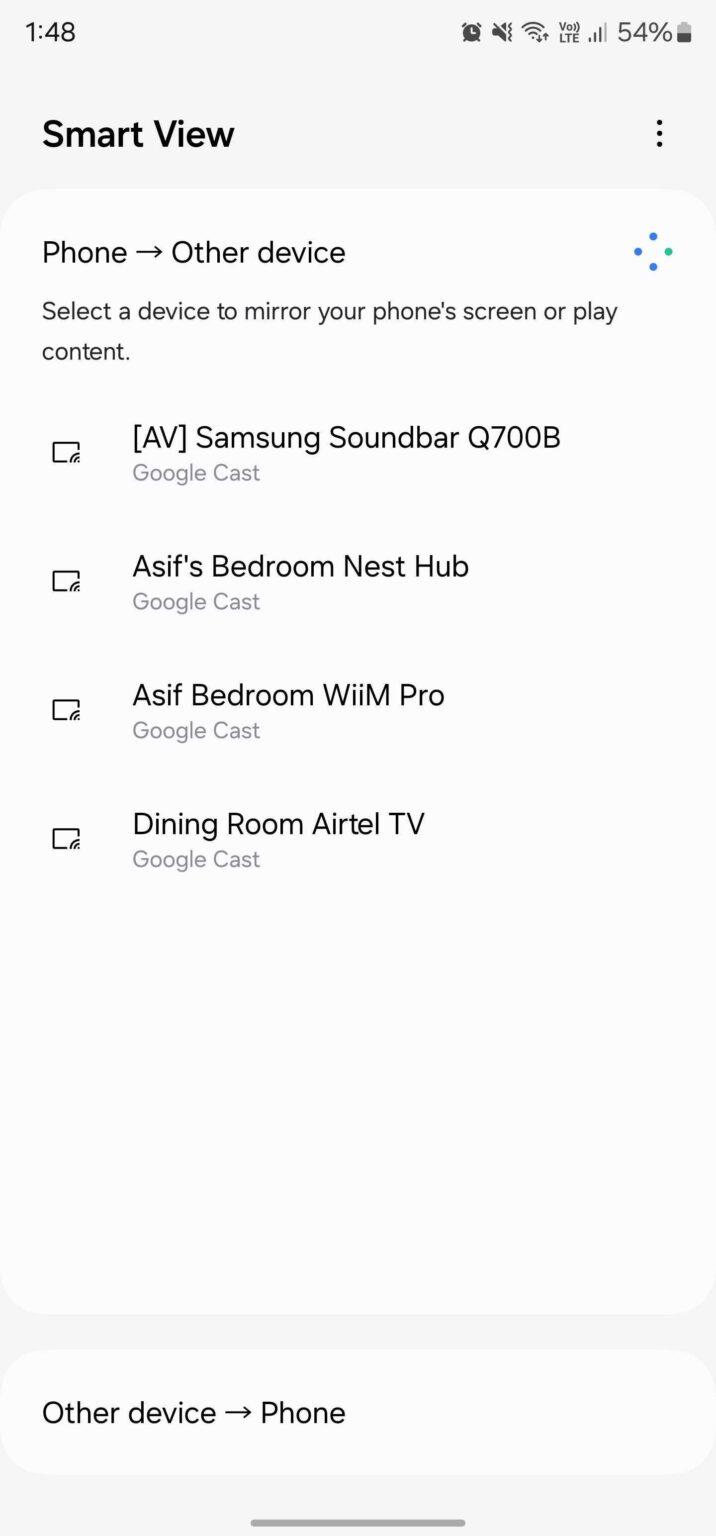 Samsung One UI 6 update brings official Chromecast support to Smart