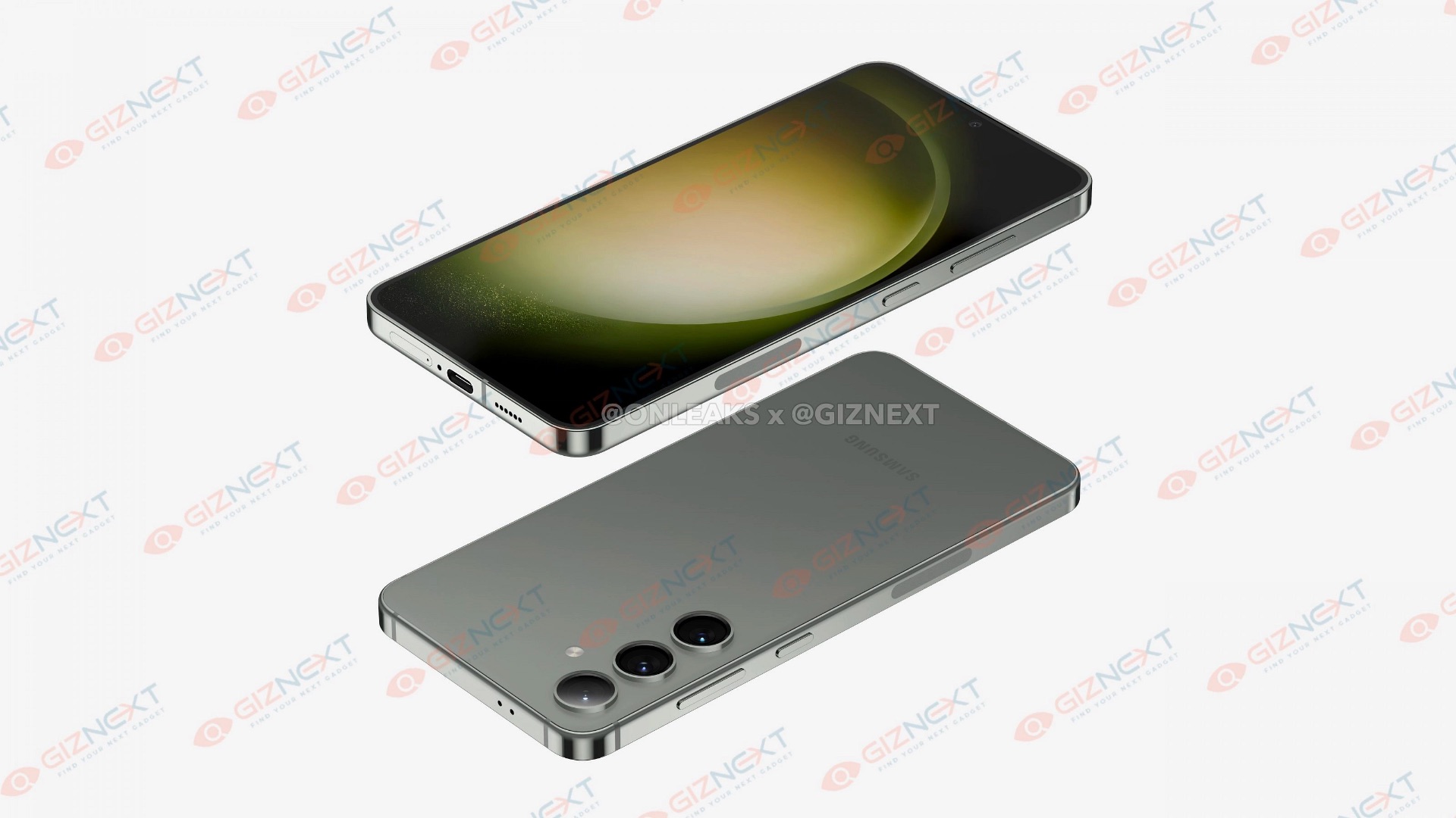Samsung Galaxy S24+ design leaks, showcasing flat sides - SamMobile
