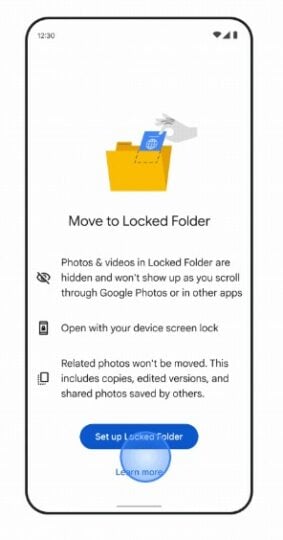 Google Photos Locked Folder Backup