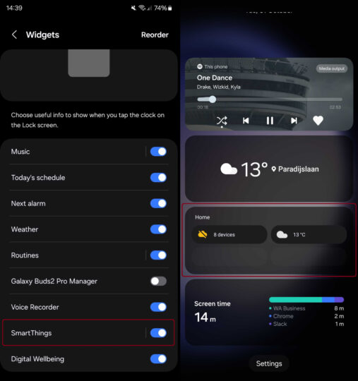 Samsung gets rid of lock screen widgets carousel with One UI 7.0 ...