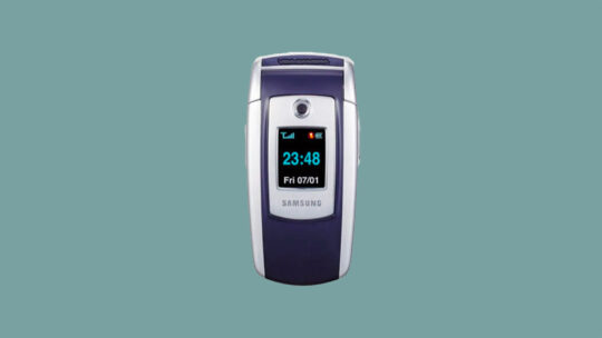 Samsung Телефон-раскладушка SGH-E700