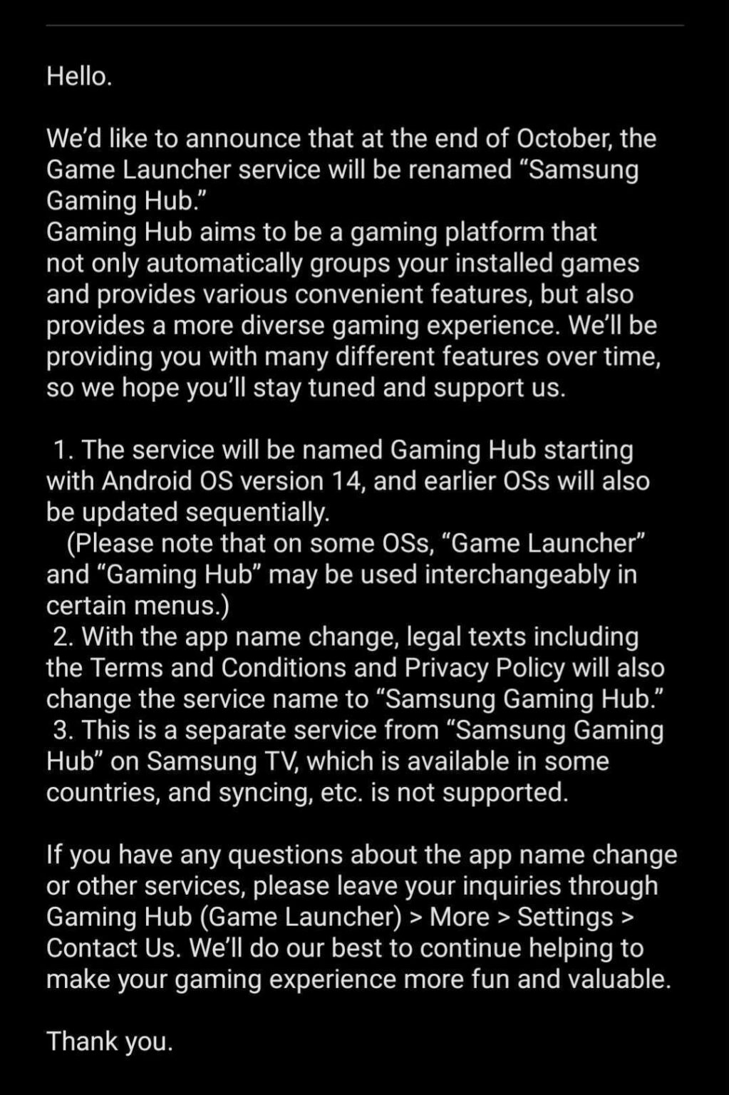 با One UI 6.0، Game Launcher منتشر شد و Gaming Hub وارد شد کارینت