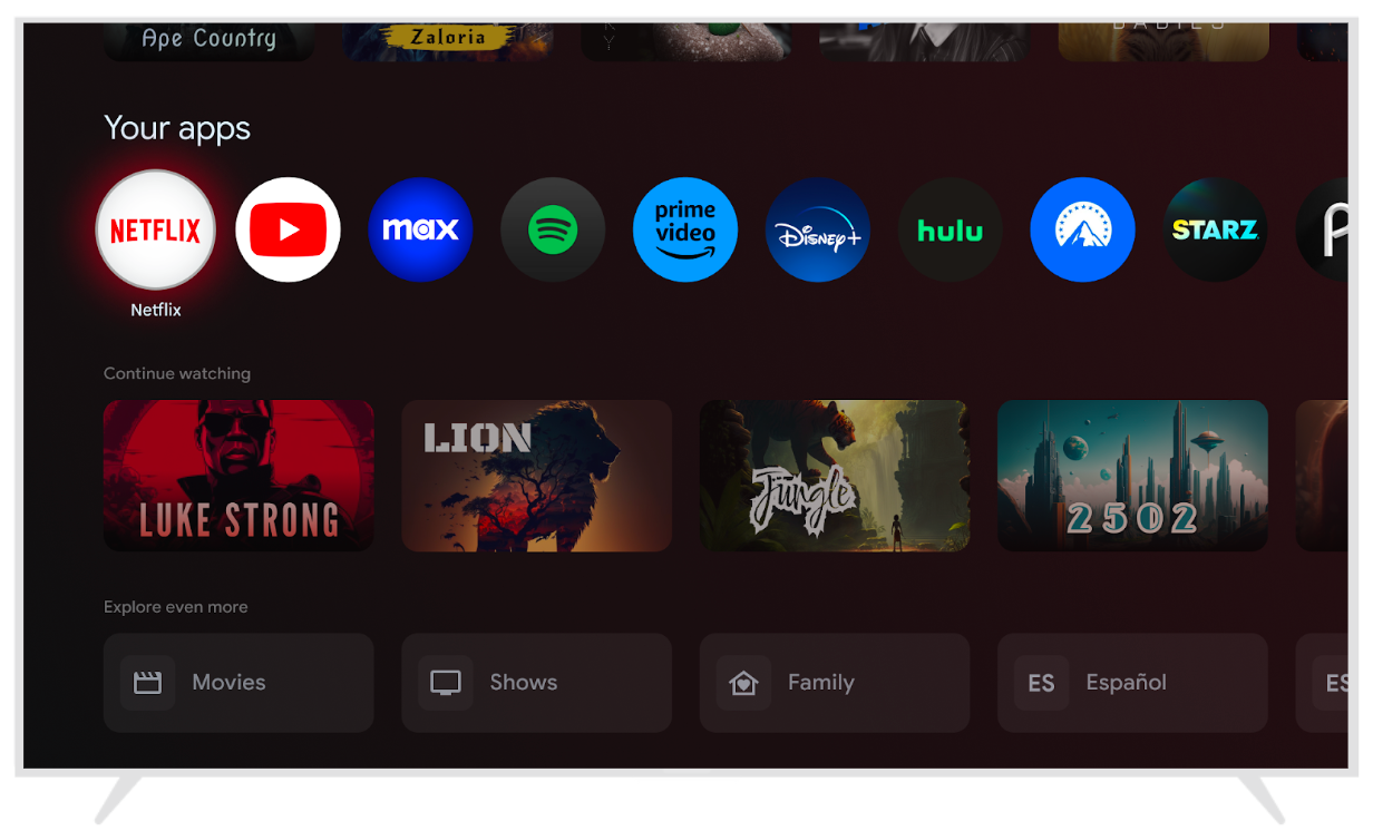 Your Google TV's home screen is getting a nice makeover