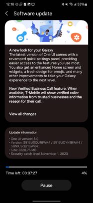 Samsung Galaxy S23 Plus Android 14 One UI 6.0 Stable Update USA 2