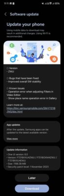 Samsung Galaxy Z Flip 4 One UI 6.0 Beta 2 Update Changelog India