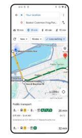Google Maps adds a slew of new - Google Maps Transit Directions 162x270 