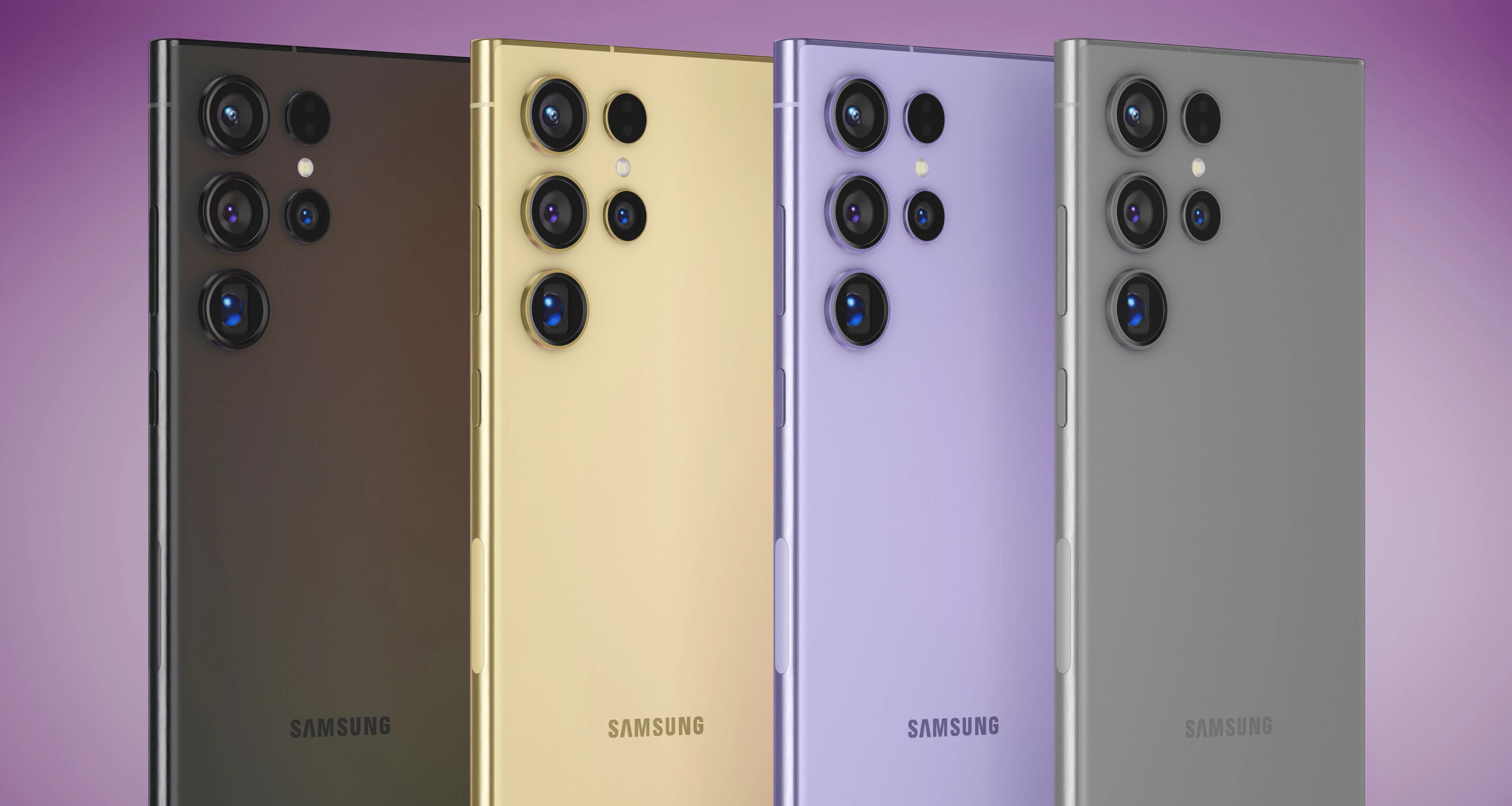 Galaxy S24 Ultra looks stunning in all seven rumored color options